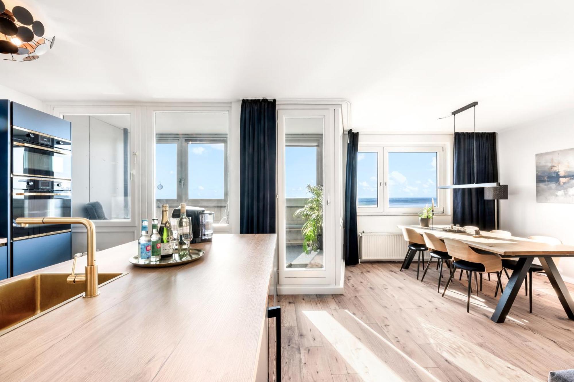 Exklusives Apartment Sunrise Mit Whirlpool, Pool Und Sauna Bremerhaven Exterior foto